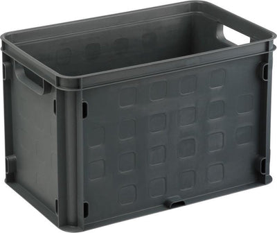 Sunware - cajón cerrado cuadrado 26l antracita - 40,6 x 25,6 x 26,1 cm