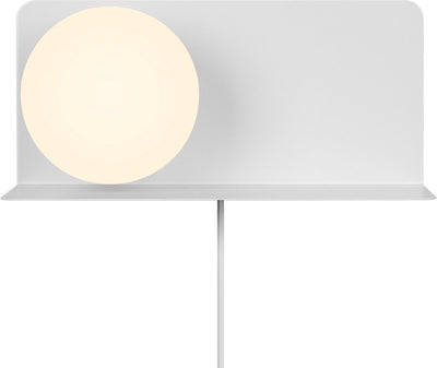 Nordlux lilibeth wall lamp-e14-opal glass-white