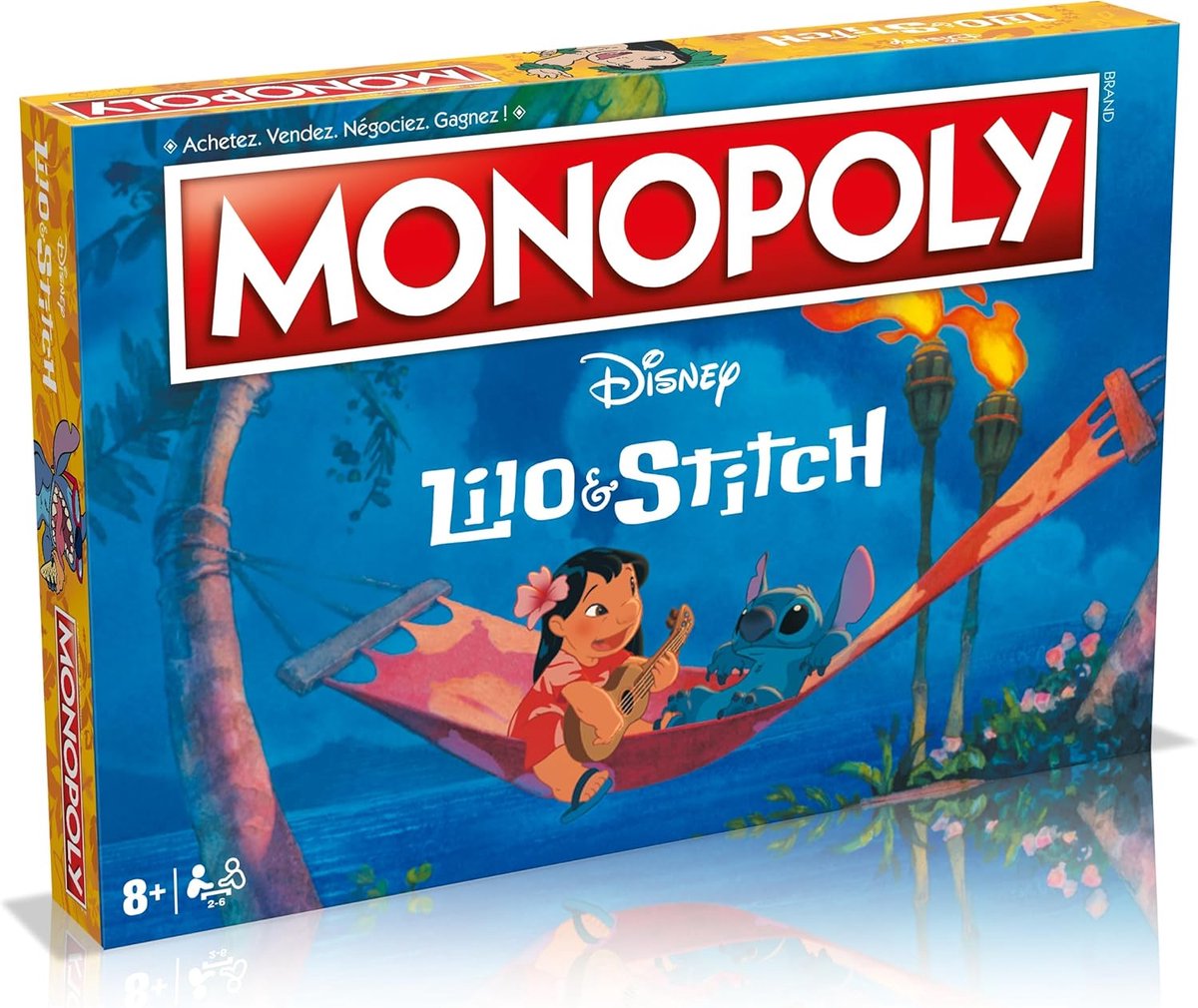 Mosse vincenti – monopolio lilo stitch – gioco da tavolo – 2–6 giocatori