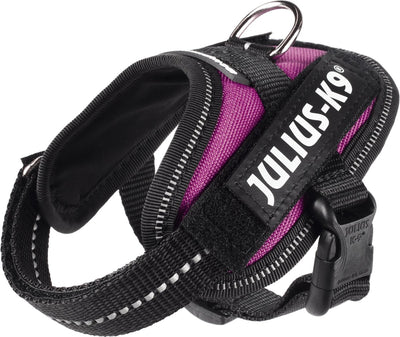 Julius k9 julius-k9 idc®power arnés, 3xs - baby1, rosa oscuro