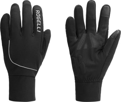 Rogelli tocco guantes de ciclismo hombre - invierno - negro - l