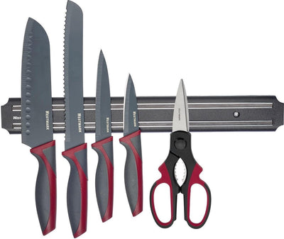 Portacoltelli magnetico Westmark - portacoltelli magnetico di alta qualità per mantenere i coltelli da cucina al sicuro in posizione - senza ABS, BPA