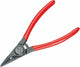 Pinza Gedore 8000 a0 - a4 per anelli elastici esterni forma a - 141mm - diametro foro 3-10 mm