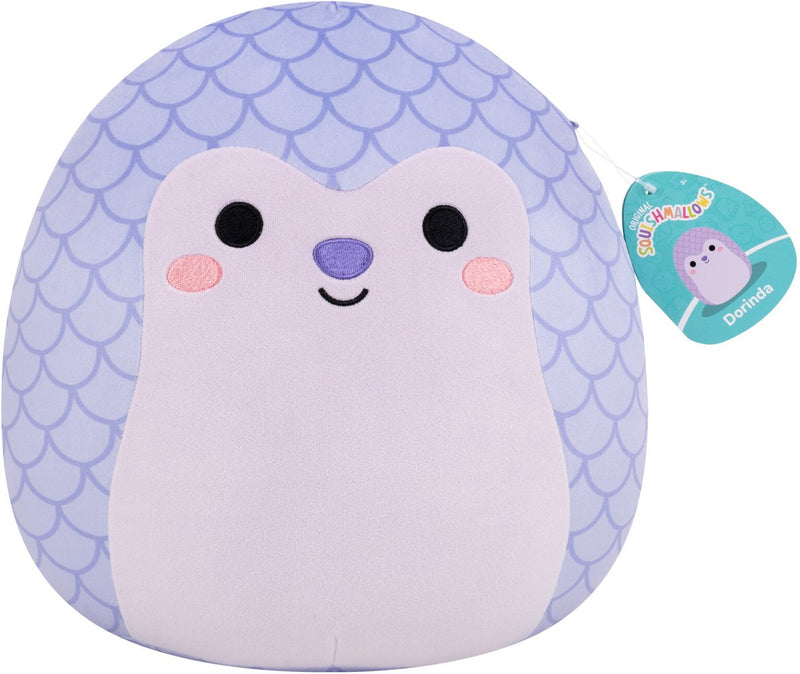 Peluche Jazwares squishmallows - dorinda el pangolín lavanda - 30cm