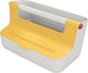 Leitz acogedora caja de almacenamiento portátil con compartimentos - caja de almacenamiento con tapa - amarillo cálido