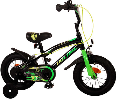 Bicicleta para niños Volare super GT - niño - 12 pulgadas - verde - dos frenos de mano