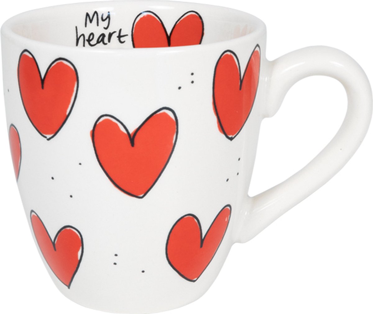 Blond Amsterdam, speciali, amore mini tazza uni cuori 0,2l