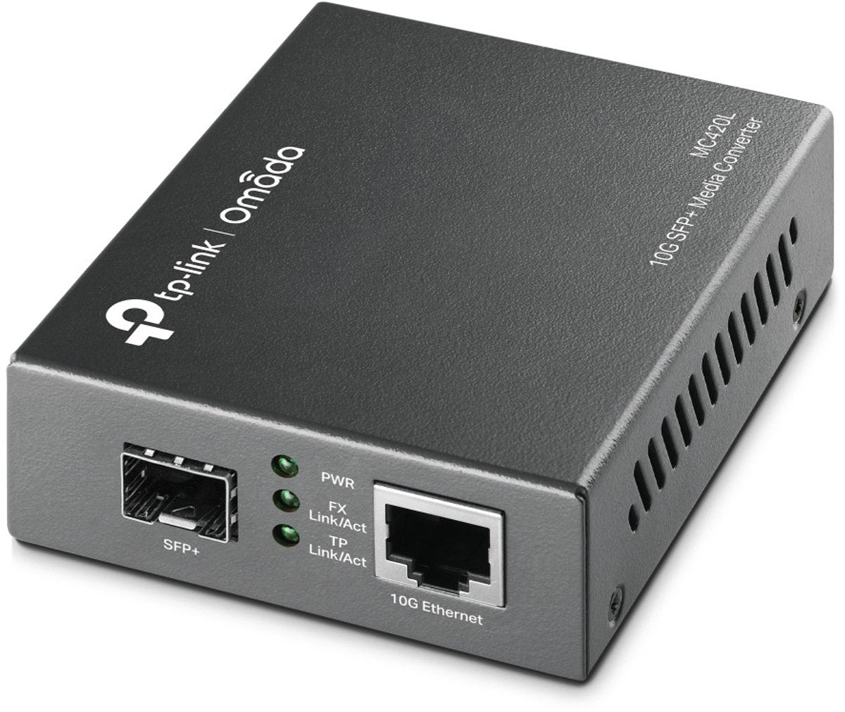 Convertitore multimediale di rete Tp-link mc420l 10000 mbit s multimodale, monomodale nero