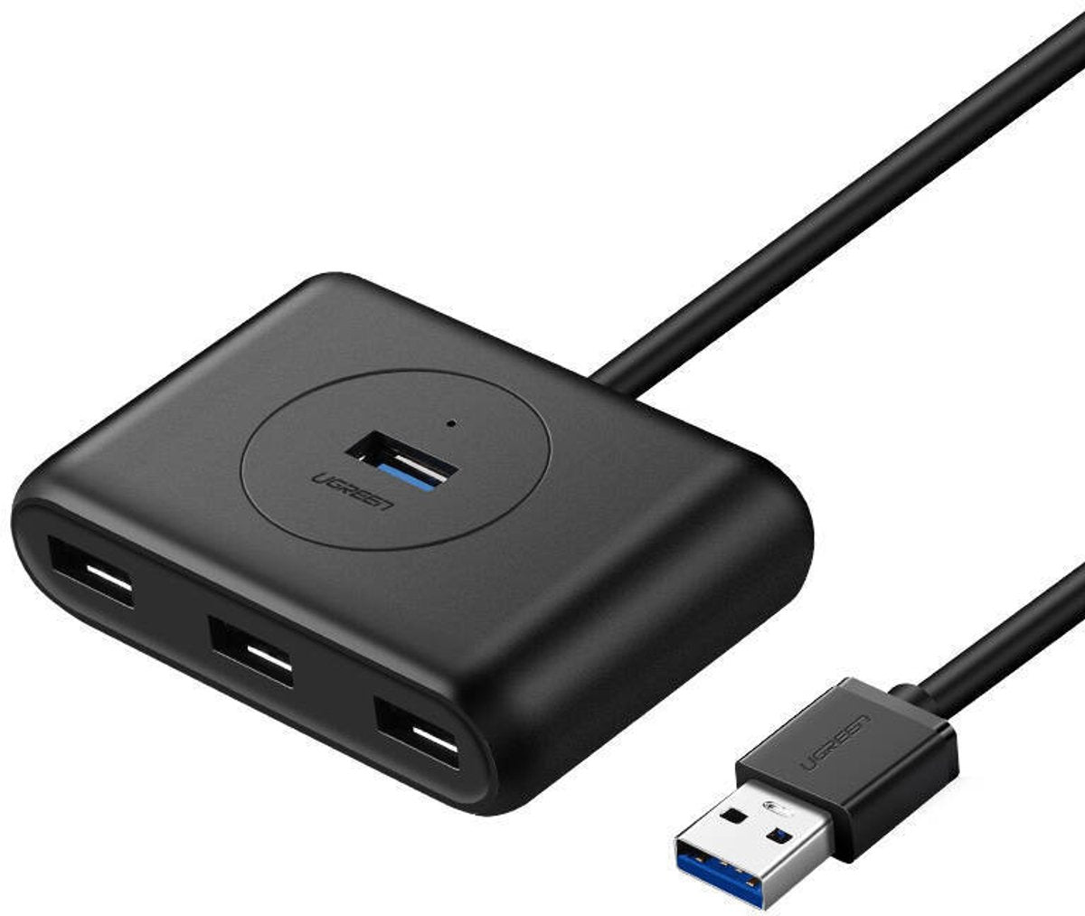 Ugreen hub usb 4 porte 3.0 5gbps per computer portatile connettore multifunzione