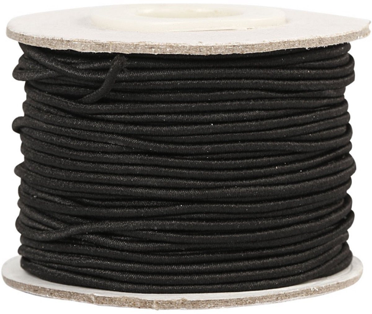Elastic thickness 1mm black, 25m