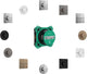 Hansgrohe showerselect comfort s termostato empotrado para 2 funciones cromo