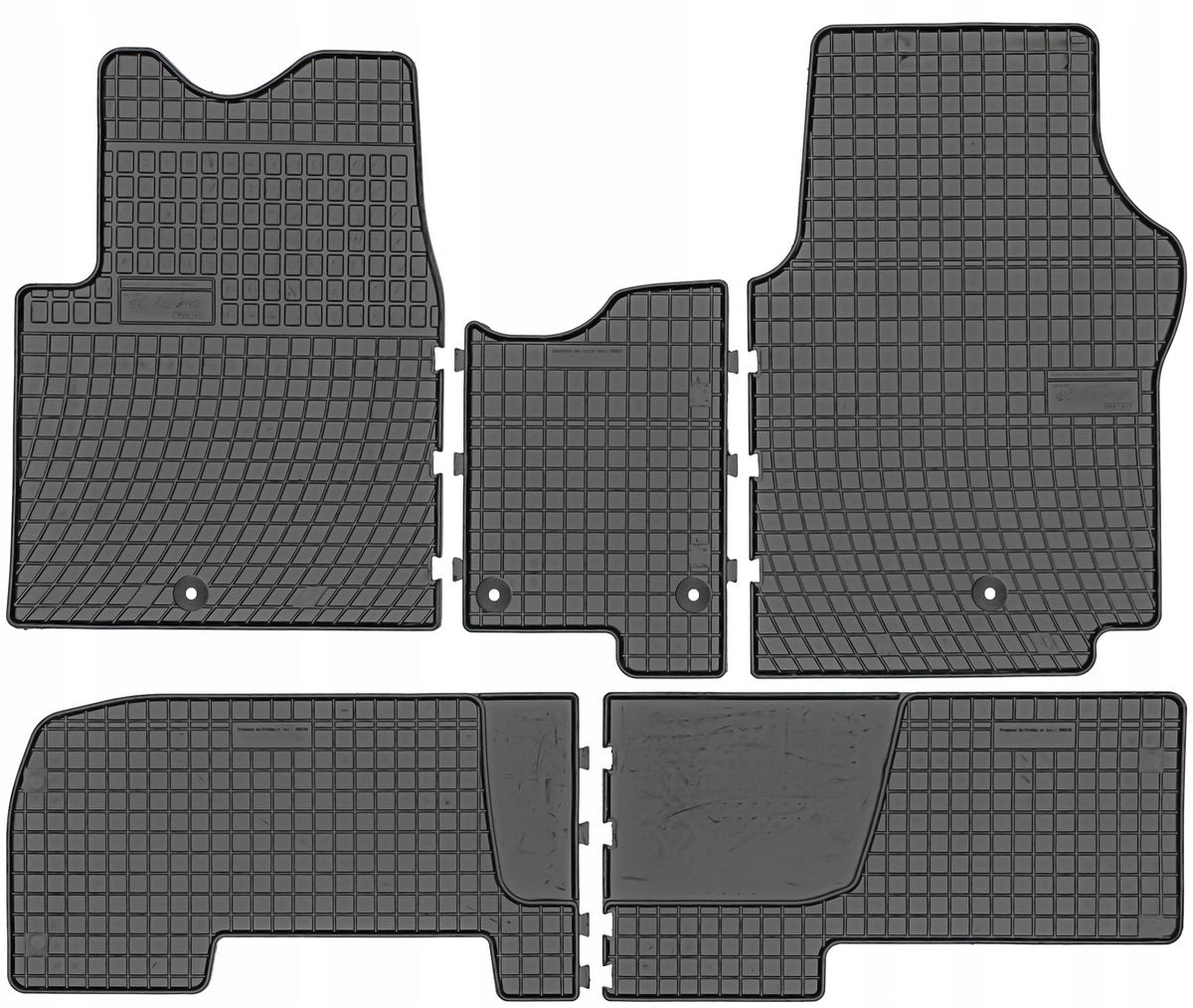 Frogum rubbermatten opel vivaro (a b) 2001-2019 (geschikt voor 2e zitrij) -