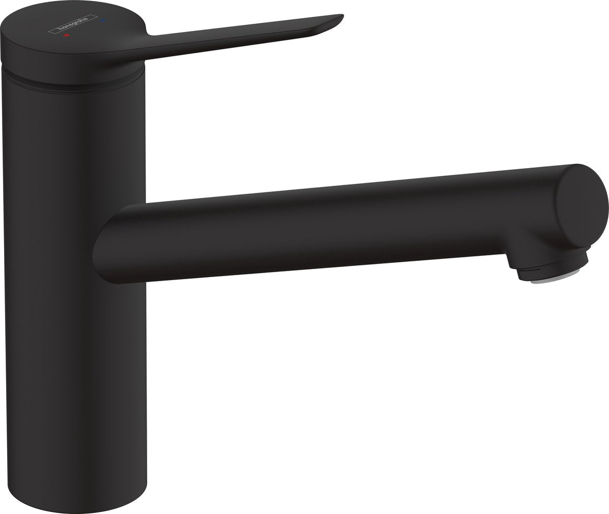 Hansgrohe zesis m33 - keukenmengkraan - ééngreeps bediening - 150mm maat - 1 straalfunctie - mat zwart