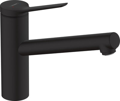 Hansgrohe zesis m33 - miscelatore cucina - comando monocomando - dimensione 150mm - funzione 1 getto - nero opaco