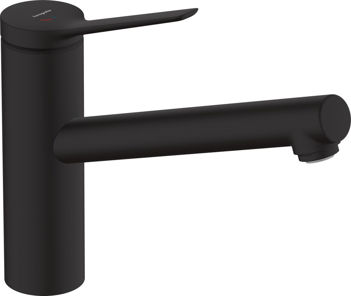 Hansgrohe zesis m33 - miscelatore cucina - comando monocomando - risparmio energetico cool start - risparmio idrico ecosmart - dimensione 150mm - funzione 1 getto - nero opaco