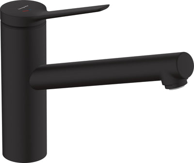 Hansgrohe zesis m33 - miscelatore cucina - comando monocomando - risparmio energetico cool start - risparmio idrico ecosmart - dimensione 150mm - funzione 1 getto - nero opaco