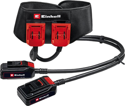 Cinturón de batería einhell ge-pb 36 18 li - power x-change - para llevar baterías pxc directamente en el cuerpo - para potencias de 18 v 36 v - longitud del cinturón ajustable hasta 150 cm