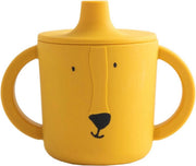 Trixie tuitbeker - mr. lion - drinkbeker voor baby - antilek beker - voor baby's vanaf 4 maanden - van siliconen - geschikt voor de vaatwasser - afbeelding 1