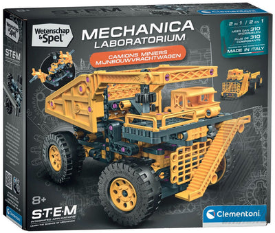 Autocarro con cassone ribaltabile del gioco scientifico Clementoni
