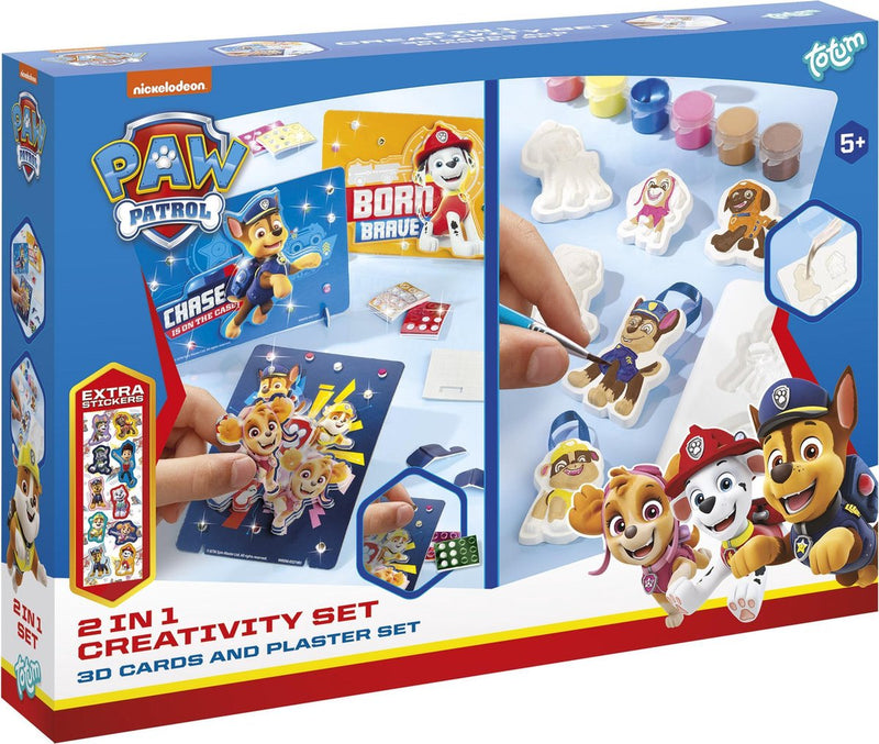 Set di imbarcazioni di pattuglia di Totum Paw, 2in1