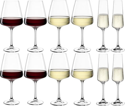 Set di bicchieri da vino Leonardo Paladino - set 12