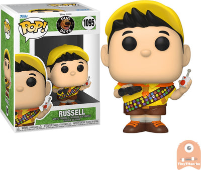 ¡Funko pop! disney: días excavados - russel #1095 [7 10]