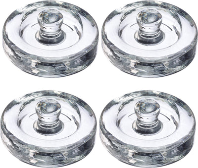 Pesi Westmark per fermentazione – set di 4 pesi in vetro per fermentazione, accessori per fermentazione – vetro, ø 8 cm, 4 pezzi