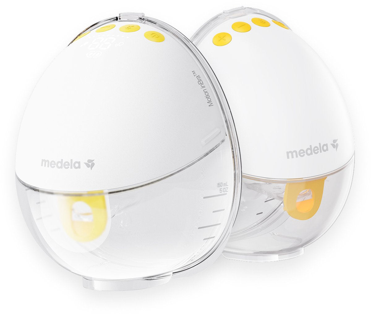 Medela motion inbra™ - tiralatte elettrico doppio - portatile e discreto - efficiente e confortevole - inserti inclusi