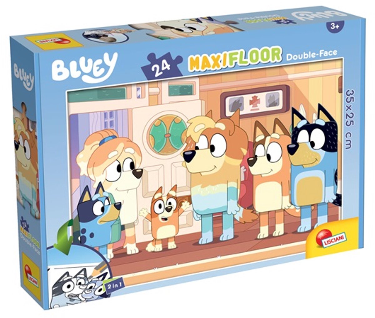Lisciani bluey puzzle df maxifloor 24