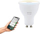 Eglo connect.z smart led lamp - gu10 - ø 5 cm - wit - instelbaar wit licht - dimbaar - zigbee