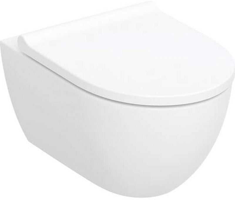 Pack inodoro Geberit acanto de pared - baldable - turboflush 36x53cm - asiento de inodoro - cierre suave - desenganche rápido - blanco