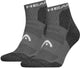 Head - unisex - hiking sokken - alle klimaten - 2 pack - maat 35-38