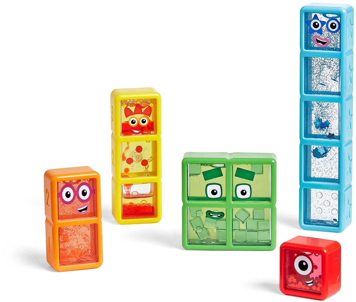 Learning resources number blocks 1-5 sensory tubes - 3+
