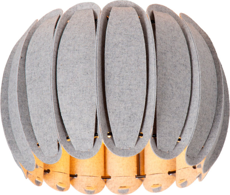 Lucide spencer - lampada da soffitto (lampada da soffitto) - ø 30 cm - 1xe27 - grigio