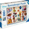 Ravensburger puzzel - disney multi character - 100 xxl stukjes