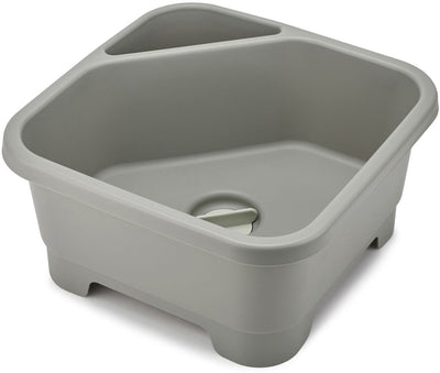 Joseph joseph duo opal - washing up bowl with stopper - polypropylene - gray -