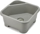 Joseph Joseph duo opal - ciotola per piatti con tappo - polipropilene - grigio -
