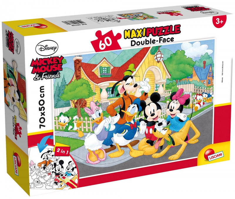 Lisciani disney puzzle df maxi piano 60 topolino