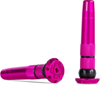 Muc-off muc off stealth tappo foratura tubeless rosa kit riparazione manubrio blu