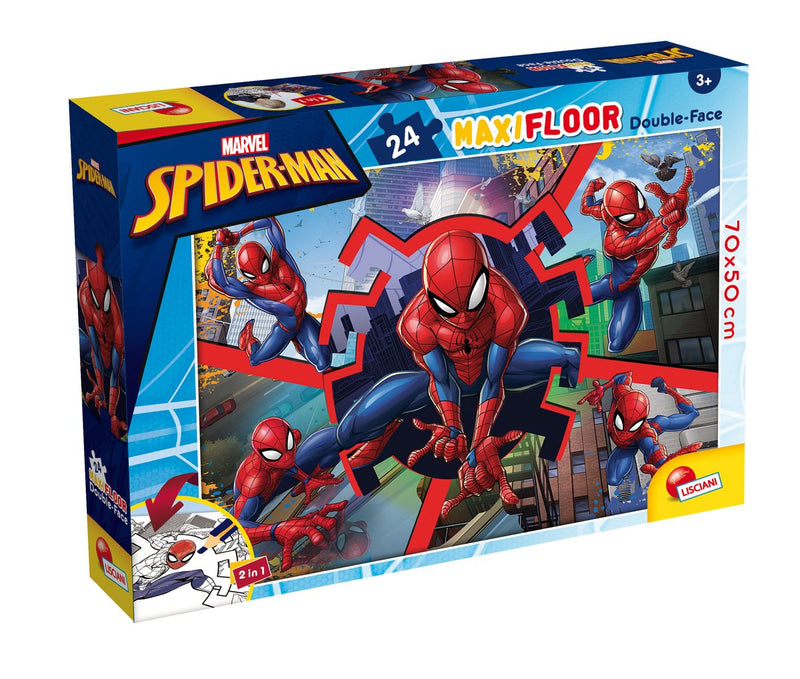Lisciani maravilla rompecabezas df maxifloor 24 spider-man