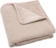 Jollein - deken wieg 75x100cm - wiegdeken, wiegdekentje, dekentje baby - basic knit - basic knit - wild rose fleece