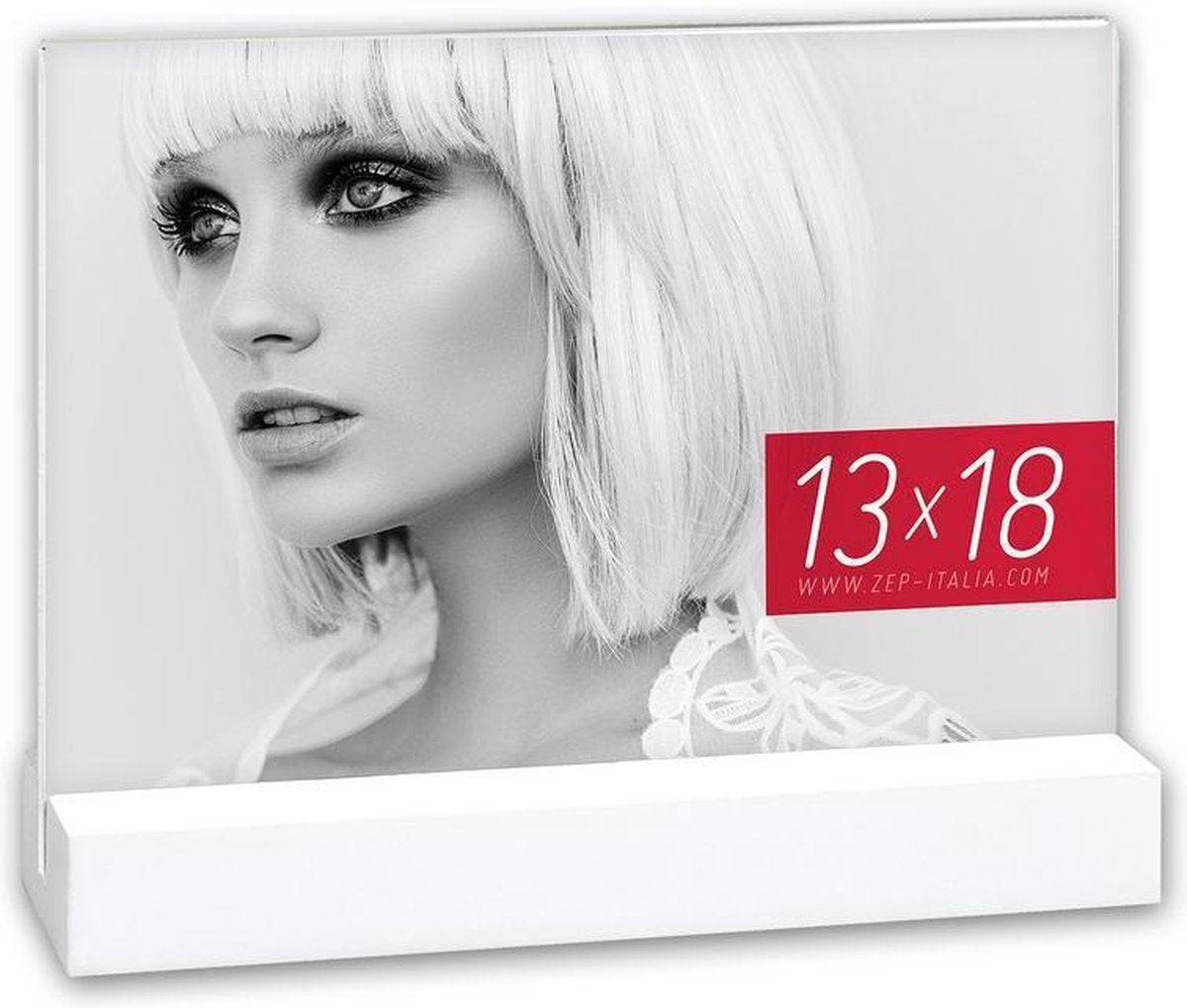 Zep acrilico aq657w dresda bianco 13x18 cm