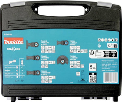 Makita e-24935 invalzaagset multitool 5-delig