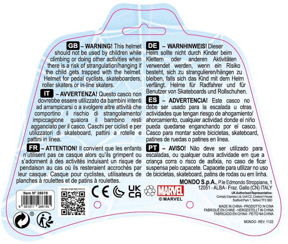 Mondo helmet