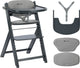 Bebeconfort timba2 con cuscino riduttore - seggiolone - grigio nebbia - da 6 mesi a 99 anni