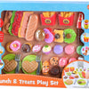 Playgo speelgoed eten lunch en snacks speelset - 60dlg.