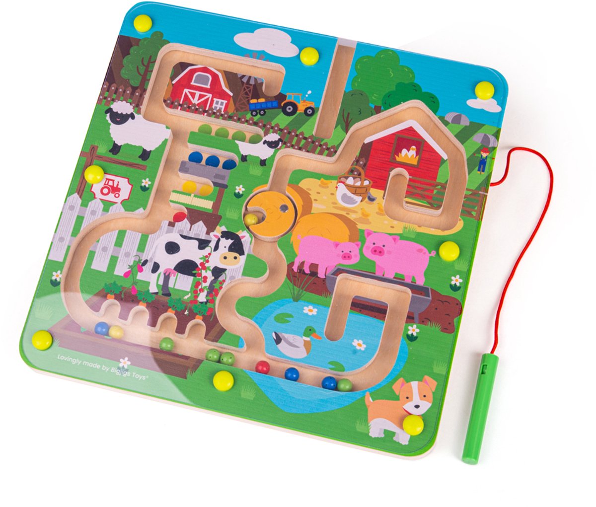 Bigjigs Magnetic Doolhof Game Farm