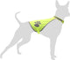 Chaleco de seguridad para perros Flamingo refi - amarillo - 34 cm de largo de espalda