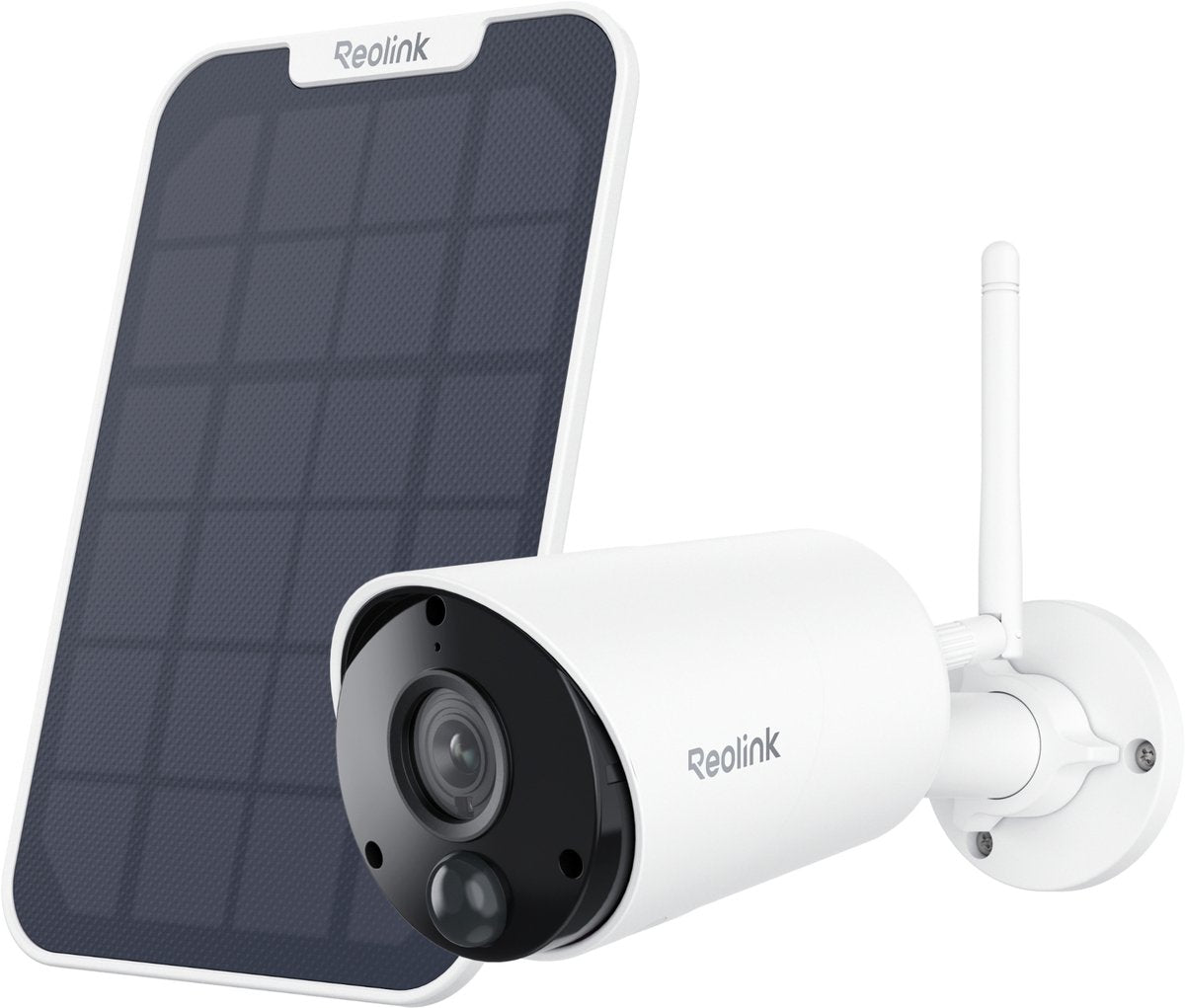 Cámara batería wifi exterior reolink 5mp - detección inteligente - sin cuotas mensuales - argus serie b320 + panel solar