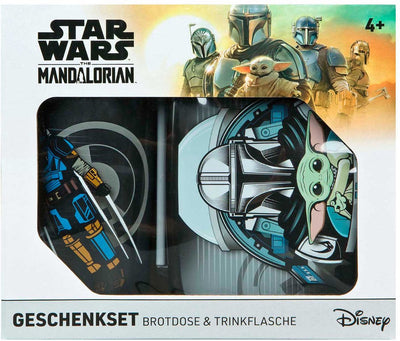 Conjunto de almuerzo encubierto: botella de pan y bebida Star Wars